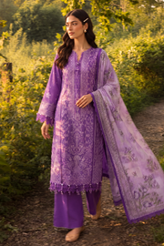 Zellbury Chikankari Embroidered Cotton Unstitched 3Pc Suit WUC26E34074