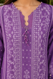 Zellbury Chikankari Embroidered Cotton Unstitched 3Pc Suit WUC26E34074