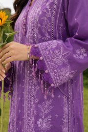 Zellbury Chikankari Embroidered Cotton Unstitched 3Pc Suit WUC26E34074