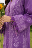 Zellbury Chikankari Embroidered Cotton Unstitched 3Pc Suit WUC26E34074