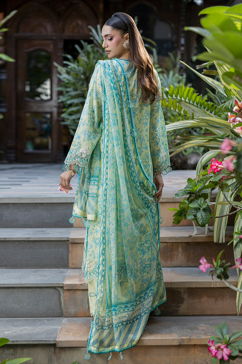 Zellbury Chikankari Embroidered Cotton Unstitched 3Pc Suit WUC26E34075