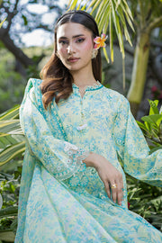 Zellbury Chikankari Embroidered Cotton Unstitched 3Pc Suit WUC26E34075