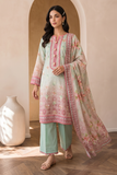 Zellbury Digital Printed Cotton Unstitched 3Pc Suit WUCQ1X30023