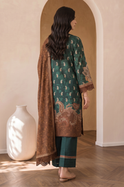 Zellbury Digital Printed Cotton Unstitched 3Pc Suit WUCQ1X30029