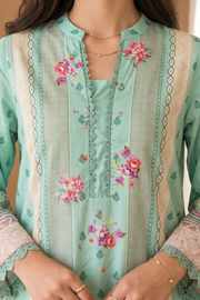 Zellbury Digital Printed Cotton Unstitched 3Pc Suit WUCQ1X30034