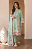 Zellbury Digital Printed Cotton Unstitched 3Pc Suit WUCQ1X30034