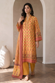 Zellbury Digital Printed Cotton Unstitched 3Pc Suit WUCQ1X30036