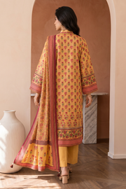 Zellbury Digital Printed Cotton Unstitched 3Pc Suit WUCQ1X30036