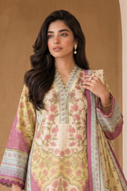 Zellbury Digital Printed Cotton Unstitched 3Pc Suit WUCQ1X30038