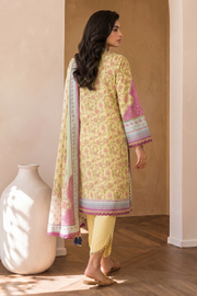 Zellbury Digital Printed Cotton Unstitched 3Pc Suit WUCQ1X30038