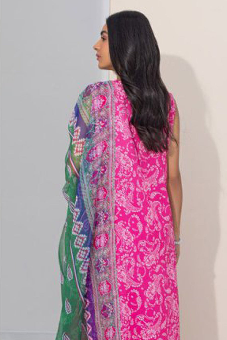 Zellbury Vol-04 Embroidered Lawn Unstitched 2 Piece Suit WUS23E20318