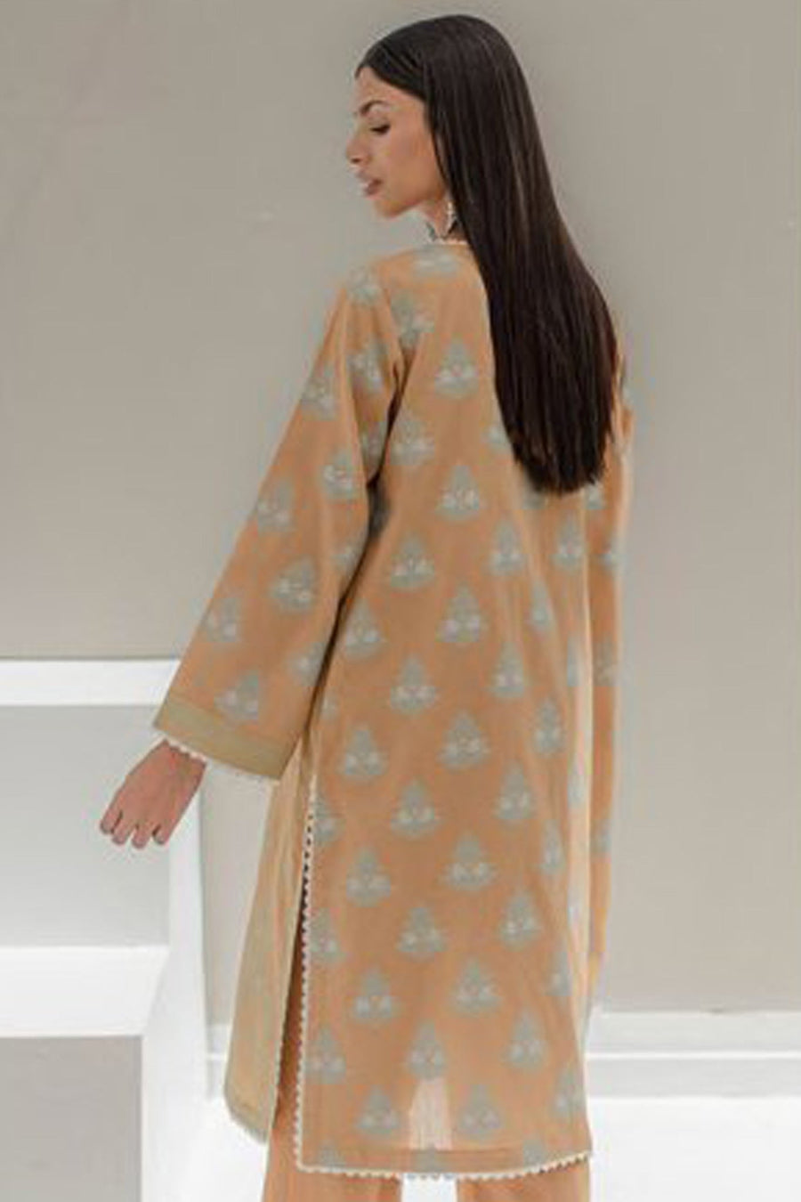 Zellbury Vol-04 Embroidered Lawn Unstitched 2 Piece Suit WUS23E20617