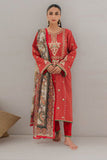 Zellbury Vol-04 Embroidered Lawn Unstitched 3 Piece Suit WUS23E30188