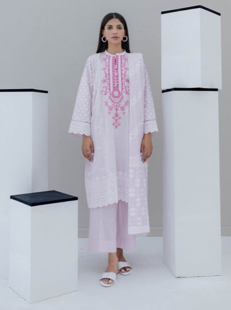 Zellbury Vol-04 Embroidered Lawn Unstitched 3 Piece Suit WUS23E30276