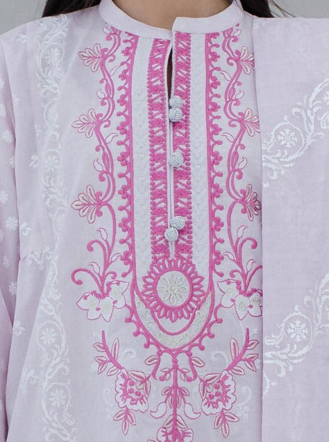 Zellbury Vol-04 Embroidered Lawn Unstitched 3 Piece Suit WUS23E30276
