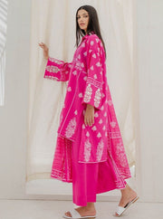 Zellbury Vol-04 Embroidered Lawn Unstitched 3 Piece Suit WUS23E30279