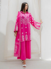 Zellbury Vol-04 Embroidered Lawn Unstitched 3 Piece Suit WUS23E30279