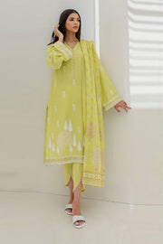 Zellbury Vol-04 Embroidered Lawn Unstitched 3 Piece Suit WUS23E30281