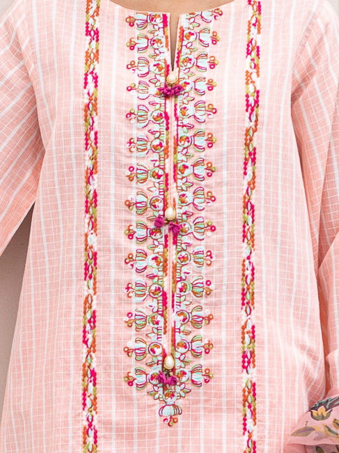 Zellbury Vol-05 Embroidered Lawn Unstitched 3 Piece Suit WUS23E30286