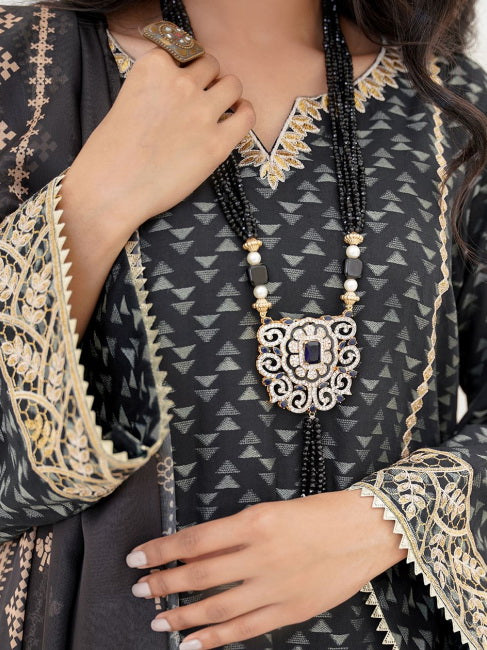 Zellbury Vol-05 Embroidered Lawn Unstitched 3 Piece Suit WUS23E30290