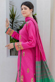 Zellbury Vol-04 Embroidered Lawn Unstitched 3 Piece Suit WUS23E30296