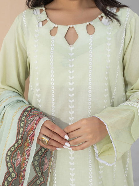 Zellbury Vol-05 Embroidered Lawn Unstitched 3 Piece Suit WUS23E30372
