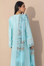 Zellbury Vol-04 Embroidered Lawn Unstitched 3 Piece Suit WUS23E30373