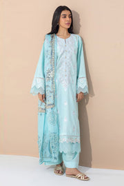 Zellbury Vol-04 Embroidered Lawn Unstitched 3 Piece Suit WUS23E30373
