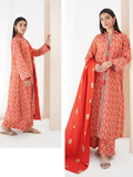 Zellbury Vol-05 Embroidered Lawn Unstitched 3 Piece Suit WUS23E30427