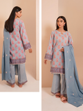Zellbury Vol-05 Embroidered Lawn Unstitched 3 Piece Suit WUS23E30430