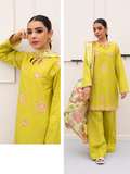 Zellbury Vol-05 Embroidered Lawn Unstitched 3 Piece Suit WUS23E30434