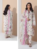 Zellbury Vol-05 Embroidered Lawn Unstitched 3 Piece Suit WUS23E30502