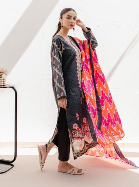 Zellbury Vol-04 Printed Lawn Unstitched 2 Piece Suit WUS23X20221