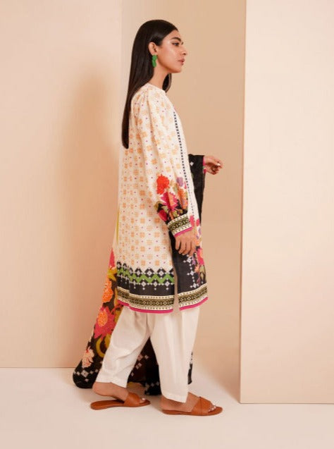 Zellbury Vol-04 Printed Lawn Unstitched 2 Piece Suit WUS23X20307