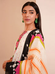 Zellbury Vol-04 Printed Lawn Unstitched 2 Piece Suit WUS23X20307