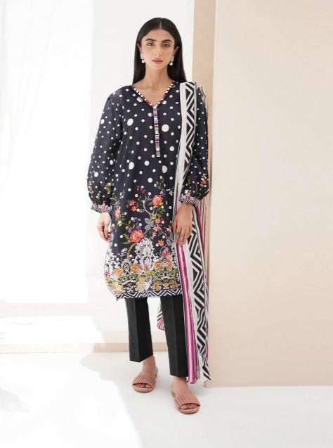 Zellbury Vol-04 Printed Lawn Unstitched 2 Piece Suit WUS23X20308