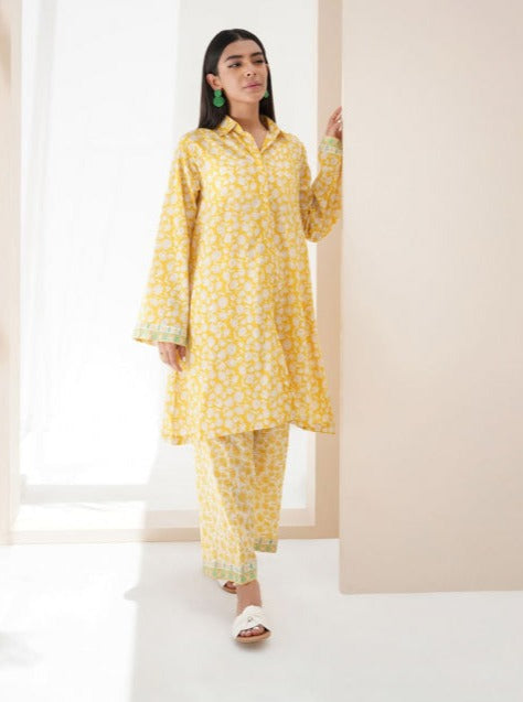 Zellbury Vol-04 Printed Lawn Unstitched 2 Piece Suit WUS23X20381