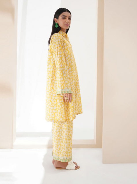 Zellbury Vol-04 Printed Lawn Unstitched 2 Piece Suit WUS23X20381