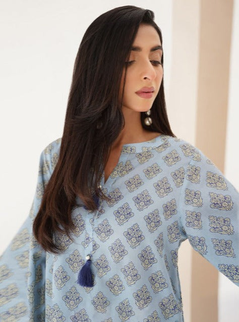 Zellbury Vol-04 Printed Lawn Unstitched 2 Piece Suit WUS23X20382