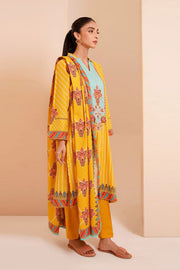 Zellbury Vol-04 Printed Lawn Unstitched 2 Piece Suit WUS23X20389