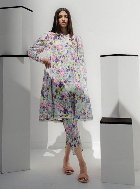 Zellbury Vol-04 Printed Lawn Unstitched 2 Piece Suit WUS23X20505