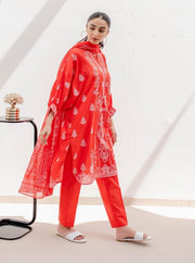 Zellbury Vol-04 Printed Lawn Unstitched 3 Piece Suit WUS23X30237