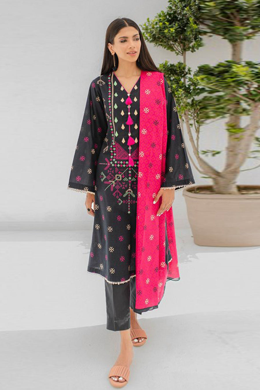 Zellbury Vol-04 Printed Lawn Unstitched 3 Piece Suit WUS23X30304