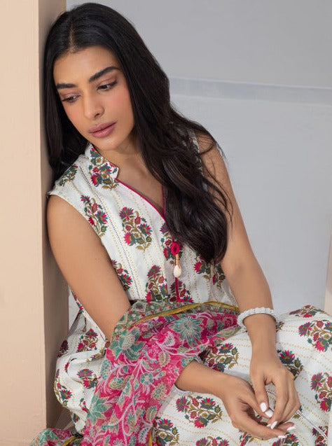 Zellbury Vol-04 Printed Lawn Unstitched 3 Piece Suit WUS23X30319