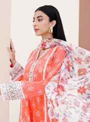 Zellbury Vol-04 Printed Lawn Unstitched 3 Piece Suit WUS23X30320