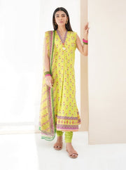 Zellbury Vol-04 Printed Lawn Unstitched 3 Piece Suit WUS23X30321
