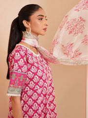 Zellbury Vol-04 Printed Lawn Unstitched 3 Piece Suit WUS23X30322