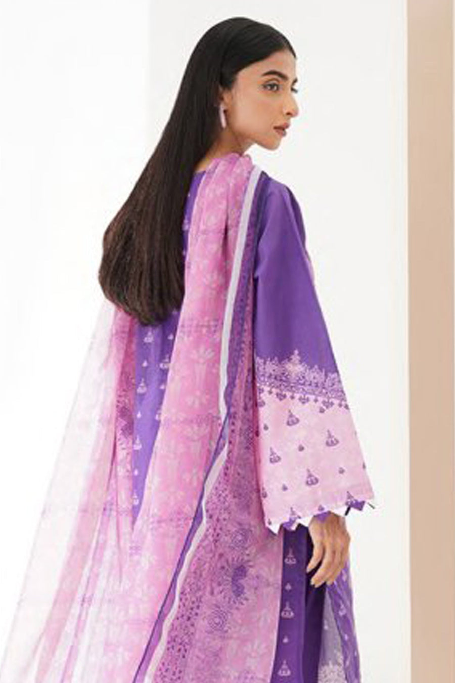 Zellbury Vol-04 Printed Lawn Unstitched 3 Piece Suit WUS23X30323
