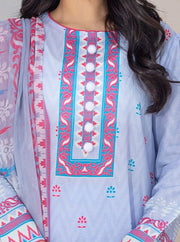 Zellbury Vol-04 Printed Lawn Unstitched 3 Piece Suit WUS23X30324