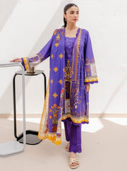 Zellbury Vol-04 Printed Lawn Unstitched 3 Piece Suit WUS23X30332